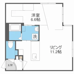 レブニーズ ザ・レジデンス N21【3階】の間取り
