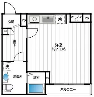 アイリス浦和岸町【2階】の間取り