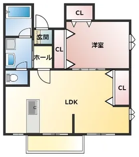 それいゆ14【1階】の間取り