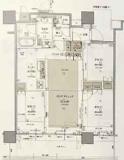 Brillia(ブリリア)有明 City Tower【29階】の間取り