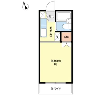 ハイム都【2階】の間取り