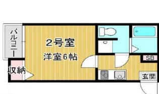 ピュア高宮参番館【2階】の間取り