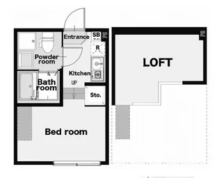 ハーモニーテラス北小岩VI【2階】の間取り