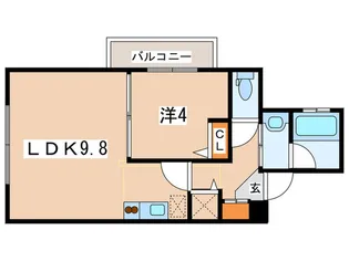 PRIME円山【5階】の間取り
