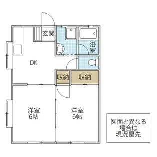 モン・セジュール E棟【2階】の間取り