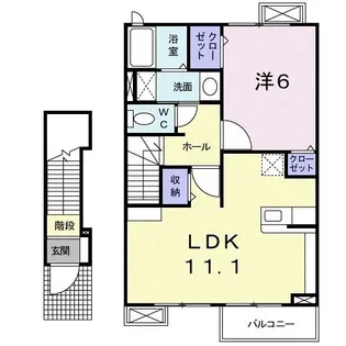 MIYAVI【2階】の間取り