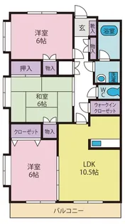 Nグランヴィア【5階】の間取り