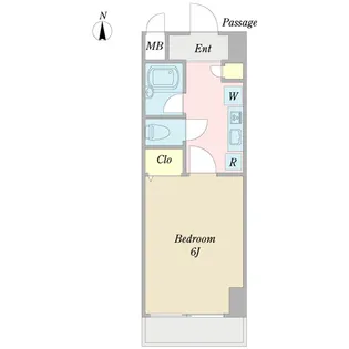 KSトルム船橋【7階】の間取り