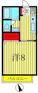 青山台ハイツ【1階】の間取り