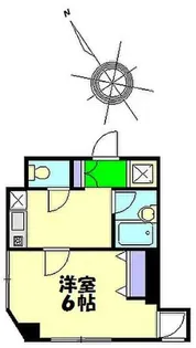 アーバンライフ大友【4階】の間取り
