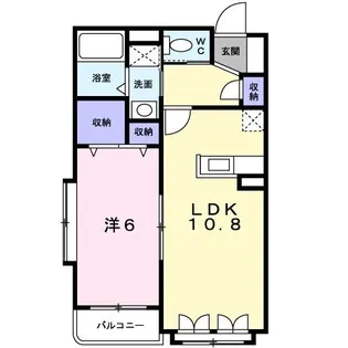 エアリーズ・ヒルズ【1階】の間取り