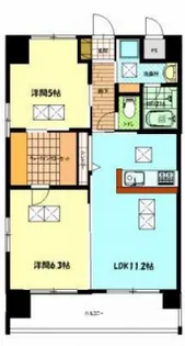 ルネス宇品神田【3階】の間取り