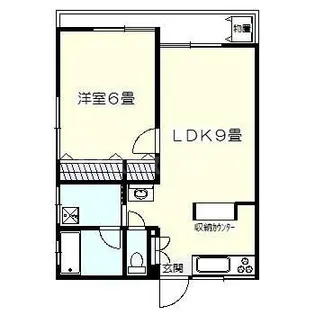 志村ハイツ【1階】の間取り