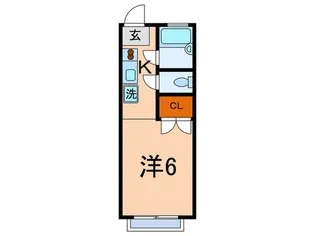 山田ハウス【2階】の間取り