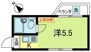 メゾン・ド・ラック【4階】の間取り