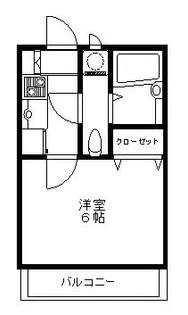 エフ・ソレイユ【2階】の間取り