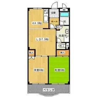 メゾン・ド・アヴァンセ【2階】の間取り