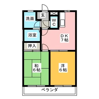 Maison O・kei【2階】の間取り