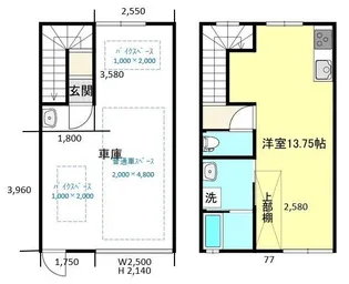 KAKIZAKI BASEの間取り
