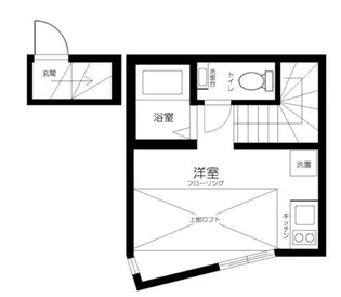 オーパスワン松庵【2階】の間取り