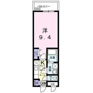 アルページュ伊賀【1階】の間取り