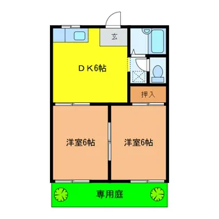 アルファグランデ【1階】の間取り