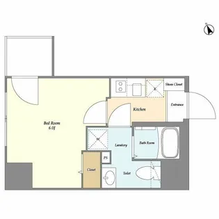 HY’s 品川南大井【6階】の間取り