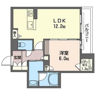 エペリ・メゾン【3階】の間取り