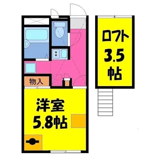 シルフィー【3階】の間取り