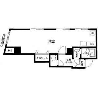 宝恵マンション【4階】の間取り