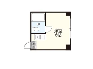 ラビングビル【2階】の間取り