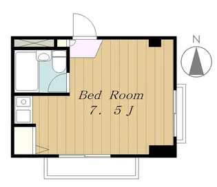 下田第三マンション【2階】の間取り