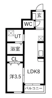 グランクラス3【1階】の間取り