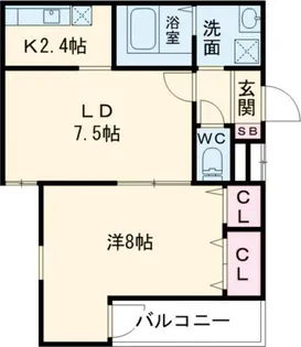 フジパレス堺大浜中町【1階】の間取り
