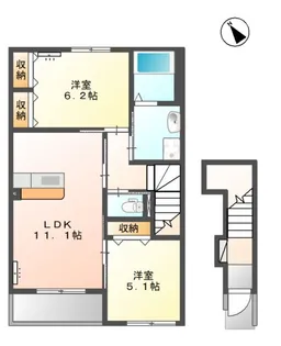 ルミナス【2階】の間取り