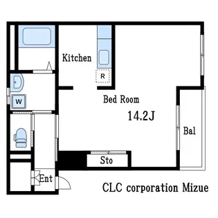 ルミエール瑞江【1階】の間取り