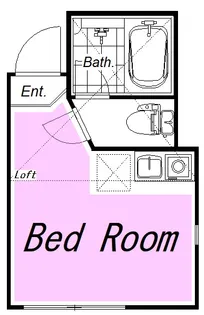 ユナイト小机パティオ・デ・コルドバ【2階】の間取り