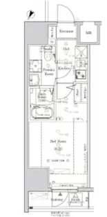 AXAS HY s板橋区役所前【8階】の間取り