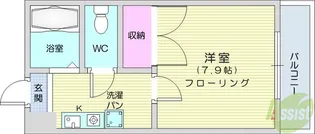 千葉corp【3階】の間取り