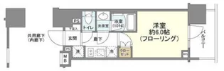 ピアース渋谷WEST【3階】の間取り