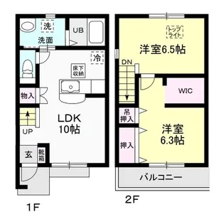 Joyeux Liviere (ジョワイユリヴィエール) IIAの間取り