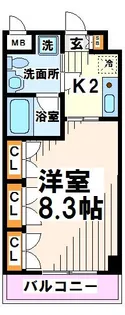 エル・セレッソ【5階】の間取り