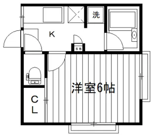 フジハウス【1階】の間取り