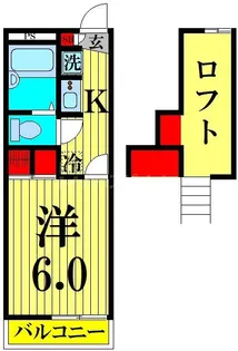 サニーホームズ【3階】の間取り