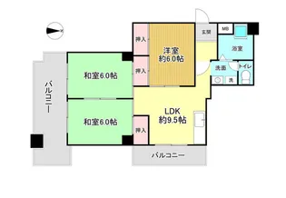 第2吉岡ビル【6階】の間取り