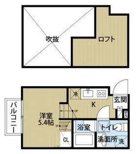 Consolatoria【1階】の間取り