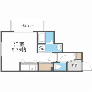 ボア ソルテ【4階】の間取り