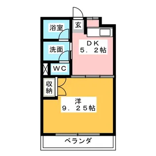 スポットK【2階】の間取り