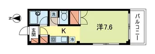 フクシマハイツ【3階】の間取り