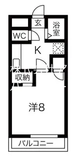 ベルシオン盛岡第一【3階】の間取り